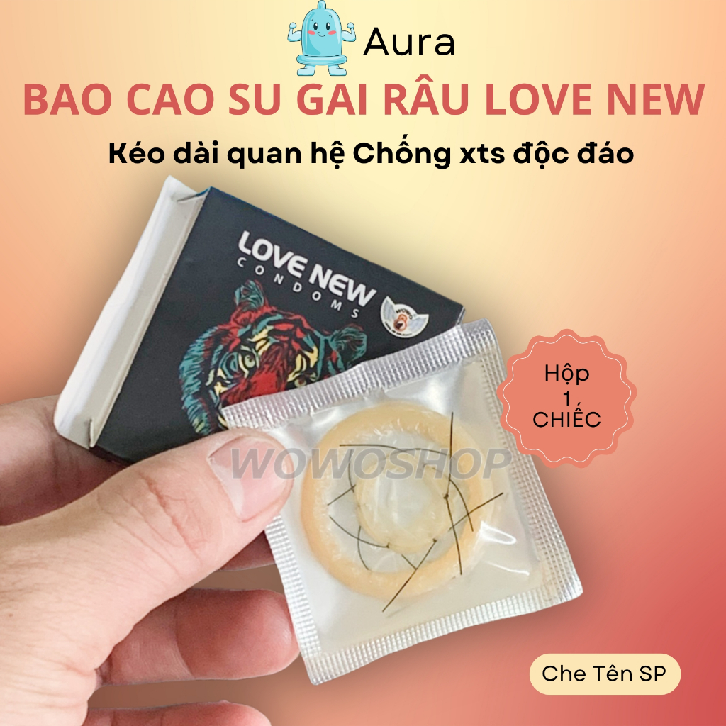 Bao Cao Su Gai Râu Love New Thế Hệ Mới  Bcs Kéo dài quan hệ Chống xts độc đáo