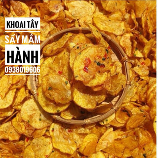 500g khoai tây sấy mắm hành