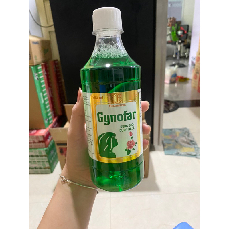 Dung dịch vệ sinh phụ nữ Gynofar.