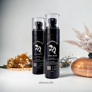 Xịt dưỡng tóc thảo dược Nhà Mon 100ml