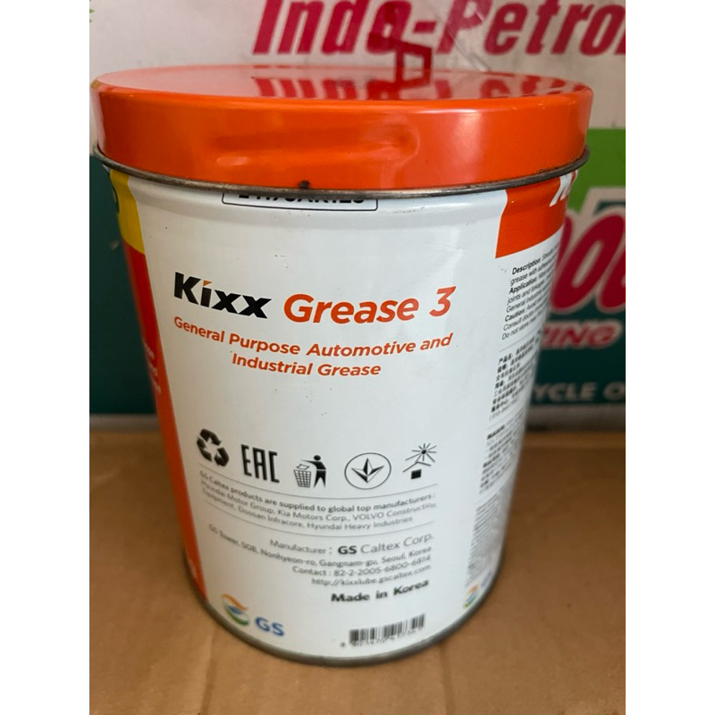 Mỡ Kixx Grease 3 - 1 Kg (Đa Dụng)