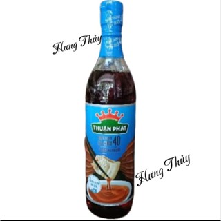 Nước mắm cá cơm Thuận Phát 40 No đạm.610ml
