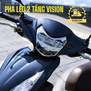 [Thành Sơn Center] Pha đèn led 2 tầng cho xe Vision 2021 (Hàng loại 1 - Siêu sáng - Bảo hành 12 tháng)