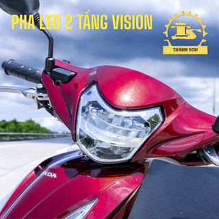 [Thành Sơn Center] Pha đèn led 2 tầng cho xe Vision 2021 (Hàng loại 1 - Siêu sáng - Bảo hành 12 tháng)