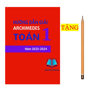 Sách - Hướng dẫn giải archimedes toán 1