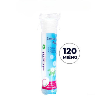 Bông tẩy trang Jomi Cotton Pads 120 miếng Nhật Bản
