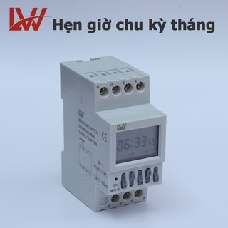Công tắc hẹn giờ NKG-5 chu kỳ tháng LW Timer tháng