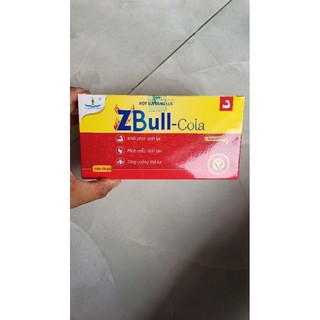 Bột Sủi Tăng Lực Zbull Cola Hộp 30 gói