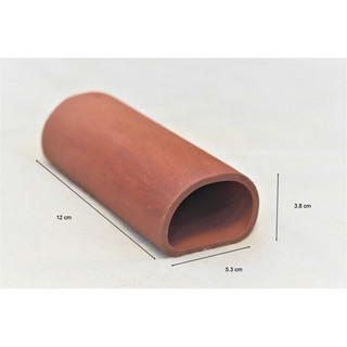 Hang gốm oval nhỏ  cho cá cảnh  cá Pleco, tép