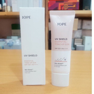 Kem chống nắng nâng tone kiềm dầu dưỡng da iope essential tone-up base sun cream - uv shield