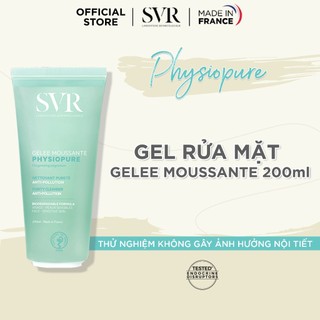 Gel rửa mặt dành cho da nhạy cảm SVR PHYSIOPURE Gelee Moussante 200ml