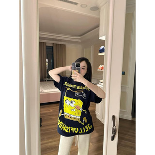 Áo Thun Cartoon Dễ Thương Hot Trend 2024 Thun 100% Cotton 2 Chiều Form Unisex Nam Nữ - HÀNG ĐẦY ĐỦ TAG