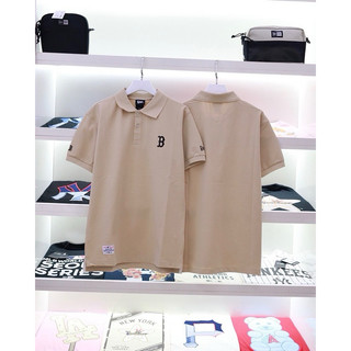 Áo Polo New Era Varsity shoulder color overfit collar T-shirt Cleveland Guardians New York Yankees