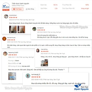5-10 gói trà lợi sữa, giúp có sữa tự nhiên, hỗ trợ mát sữa, giảm mỡ, thon gọn vóc dáng sau sinh