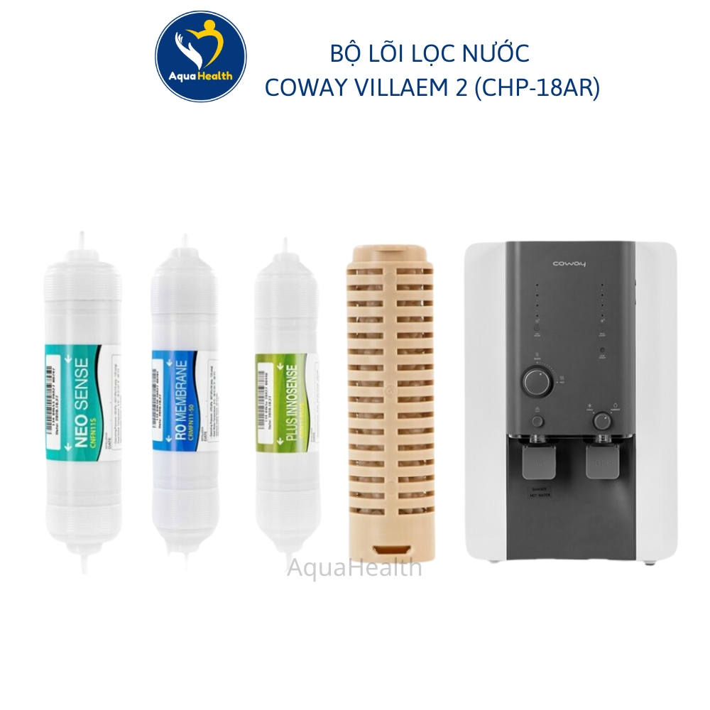 Bộ lõi lọc nước Coway VILLAEM 2 (CHP-18AR) - Gồm 4 lõi lọc chính hãng
