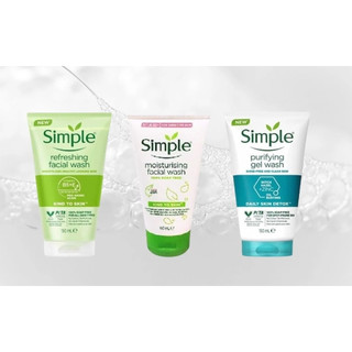 Sữa rửa mặt simple MẪU MỚI 150ML