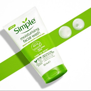 Sữa rửa mặt simple MẪU MỚI 150ML