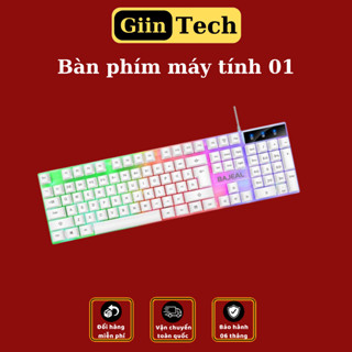  Bàn phím máy tính có dây gaming giả cơ chống nước led rgb chơi game làm việc văn phòng T350 
