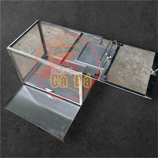 Hộp đựng dế inox không ghỉ, hộp đựng dế, cào cào,30x20x20