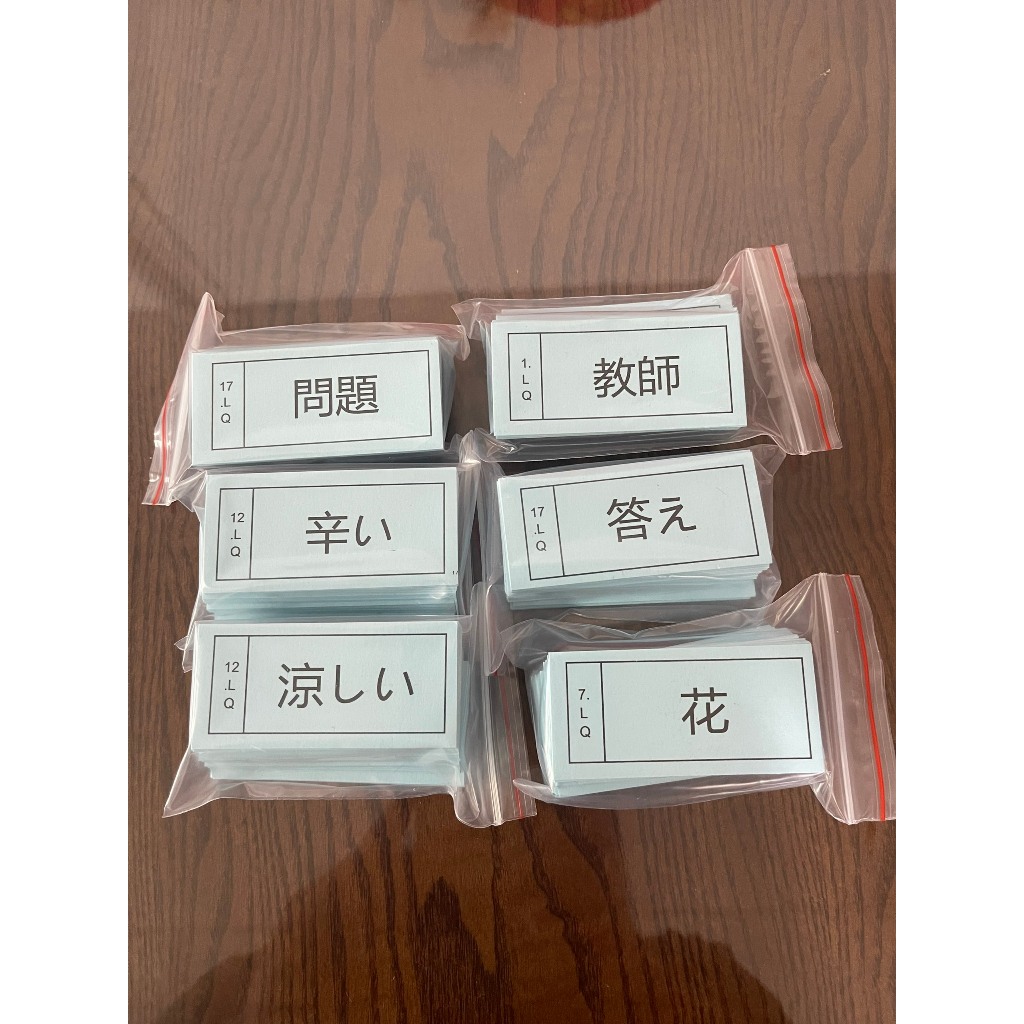 Thẻ kanji N5 - ép plastic