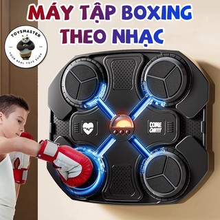  Máy Tập Đấm Bốc Boxing Theo Nhạc Treo Tường Phát Nhạc Qua Bluetooth Đèn Led Định Vị Theo Nhạc Cho Bé Rèn Luyện Sức Khỏe 