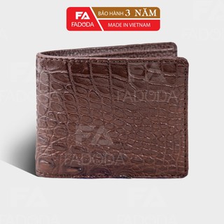 Ví nam da cá sấu thật fadoda sp-fcw03b nhiều màu