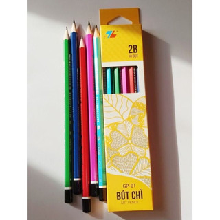 Bút chì gỗ 2b tl gp 01 loại rẻ, bút chì gỗ 2b nét mềm