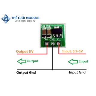 Mạch tăng áp Boost DC-DC T64 5VDC