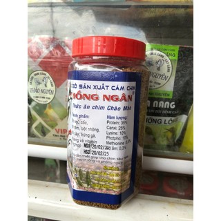 Cám chào mào Hồng Ngân ,cám cho chim chào mào ,Cám Hồng ngân Hủ 500gr