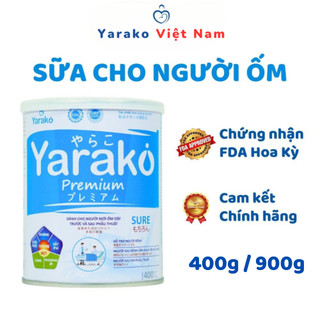 Sữa Cho Người Ốm YARAKO SURE Hỗ Trợ Phục Hồi Sức Khỏe Người Ốm Dậy Trước Và Sau Phẫu Thuật 400g/900g