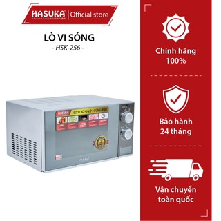 Lò vi sóng hasuka hsk-256 cao cấp công suất 1400w, lò nướng tiện ích hâm nóng giã đông thực phẩm bh chính hãng 12 tháng