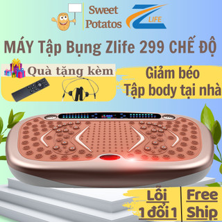 Máy tập bụng Zlife tại nhà 199-299 cấp, Máy rung lắc toàn thân tại nhà hiệu quả hơn máy chạy bộ