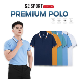 Áo polo nam S2 SPORT áo thun nam có cổ ngắn tay vải cotton CVC dáng Slim Fit trẻ trung - SPL02