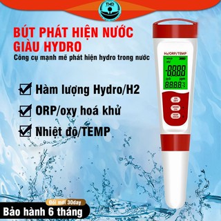 Bút đo nước sạch 3in1 TMD - Kiểm tra Hydro chất ôxy hoá khử và Nhiệt Độ trong nước chính xác