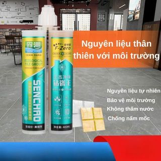 Keo chít gạch chống thấm - Không phai màu SENCHAO 400 ml cao cấp dành cho các loại sàn nhà