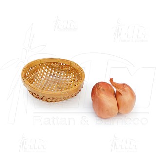 Rổ tre tròn nhí - phụ kiện decor, trang trí chụp hình sản phẩm, đạo cụ giảng dạy.