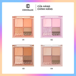 Bảng Phấn Mắt Nhũ 4 Ô Peripera Ink Pocket Shadow Palette 8g