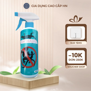 Chai Xịt Đuổi Ngăn Thằn Lăn, Thạch Sùng, Tắc Kè Chiết Xuất Hương Thảo Mộc Dung Tích 500ml