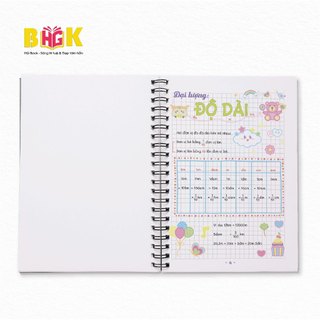 Sổ Giấy Lò Xo Take Note Toán 5 cỡ A5 (Phiên Bản Mới Nhất)