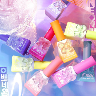 "Sweet Candy - If Neon Glitter Collection": Sơn Gel Nhũ Neon Hàn quốc | Tách set  "If Neon Glitter" Chai lẻ 10ml