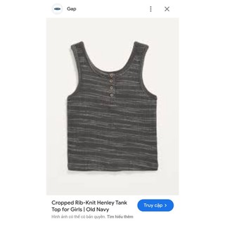 Áo thun bé gái xuất dư Old Navy