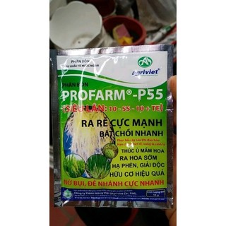 1 hộp 50 gói siêu lân 10-55-10 gói 15g