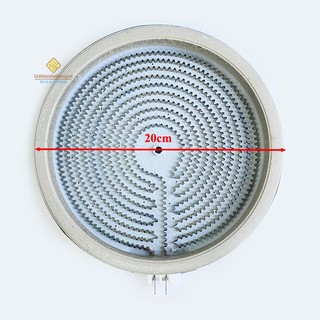 Mâm nhiệt bếp hồng ngoại 20cm 2000W 1 vòng nhiệt loại tốt