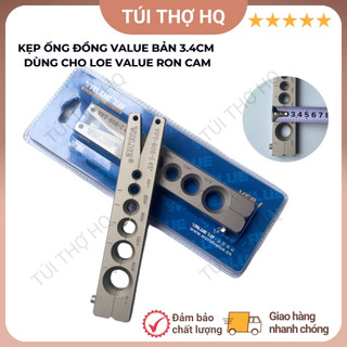 Kẹp loe ống đồng value 808-i hàng chính hãng value model vfb-i bản 3,4cm ron cam