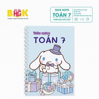 Sổ giấy lò xo take note toán 7 cỡ a5