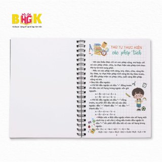 Sổ Giấy Lò Xo Take Note Toán 7 cỡ A5 (Phiên Bản Mới Nhất)