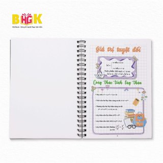 Sổ Giấy Lò Xo Take Note Toán 7 cỡ A5 (Phiên Bản Mới Nhất)