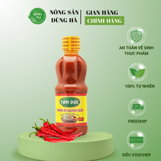 Tương ớt nguyên chất tâm đức 250ml - Thơm cay bùng nổ vị món ăn