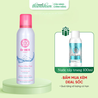 Xịt khoáng dr her paris làm dịu da 150ml
