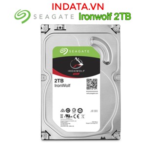 Ổ cứng HDD chuyên dụng cho NAS Seagate Ironwolf 2TB SATA 5400rpm 256MB Cache chính hãng